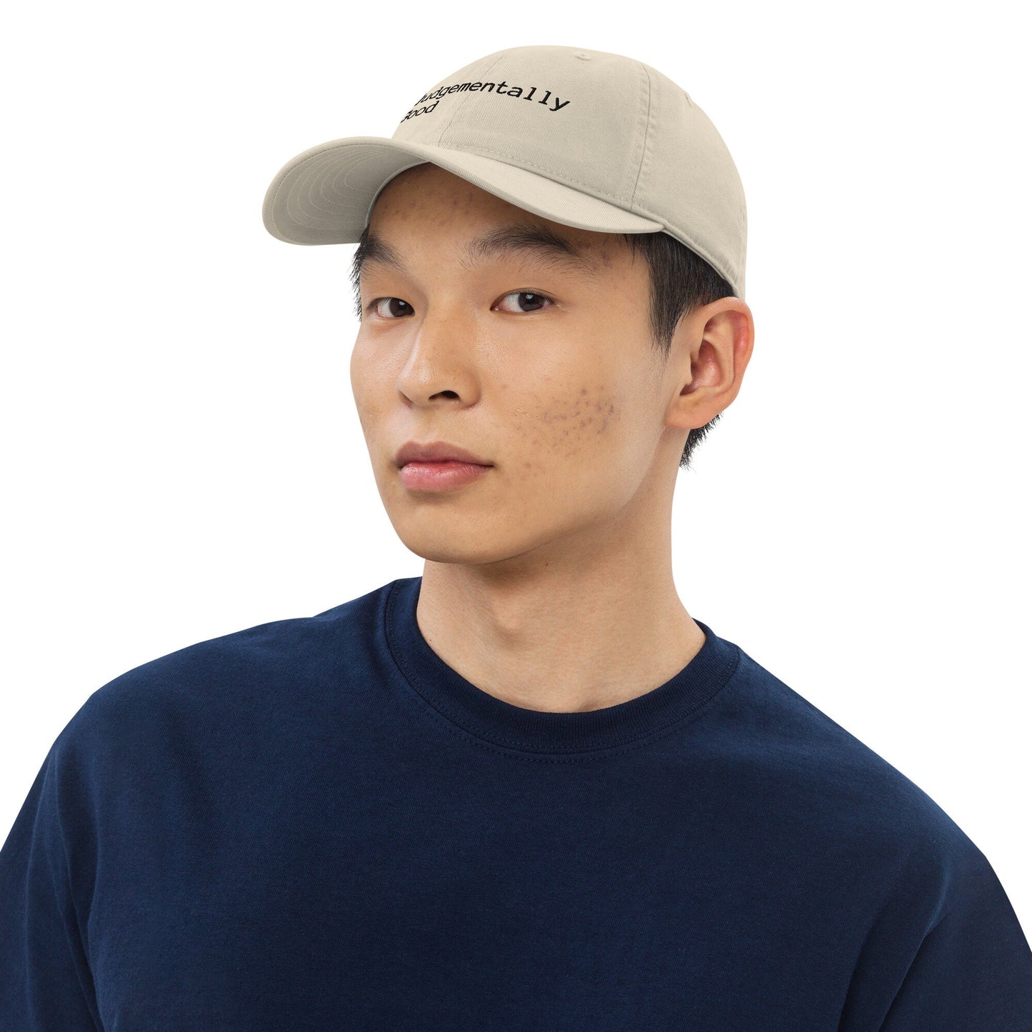 Unisex Cream Baseball Hat - Judgementally Good Co (Original)