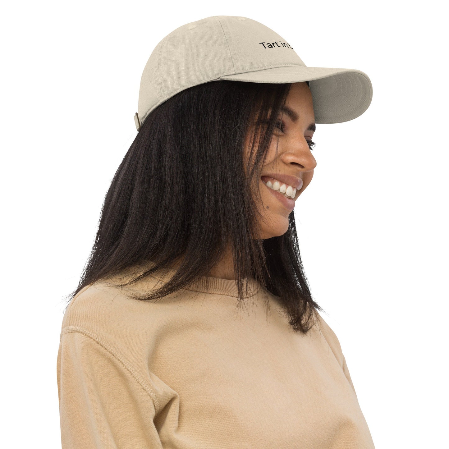 Judgementally Good Co - Unisex Baseball Hat - Tart in Bloom! (Black Text)