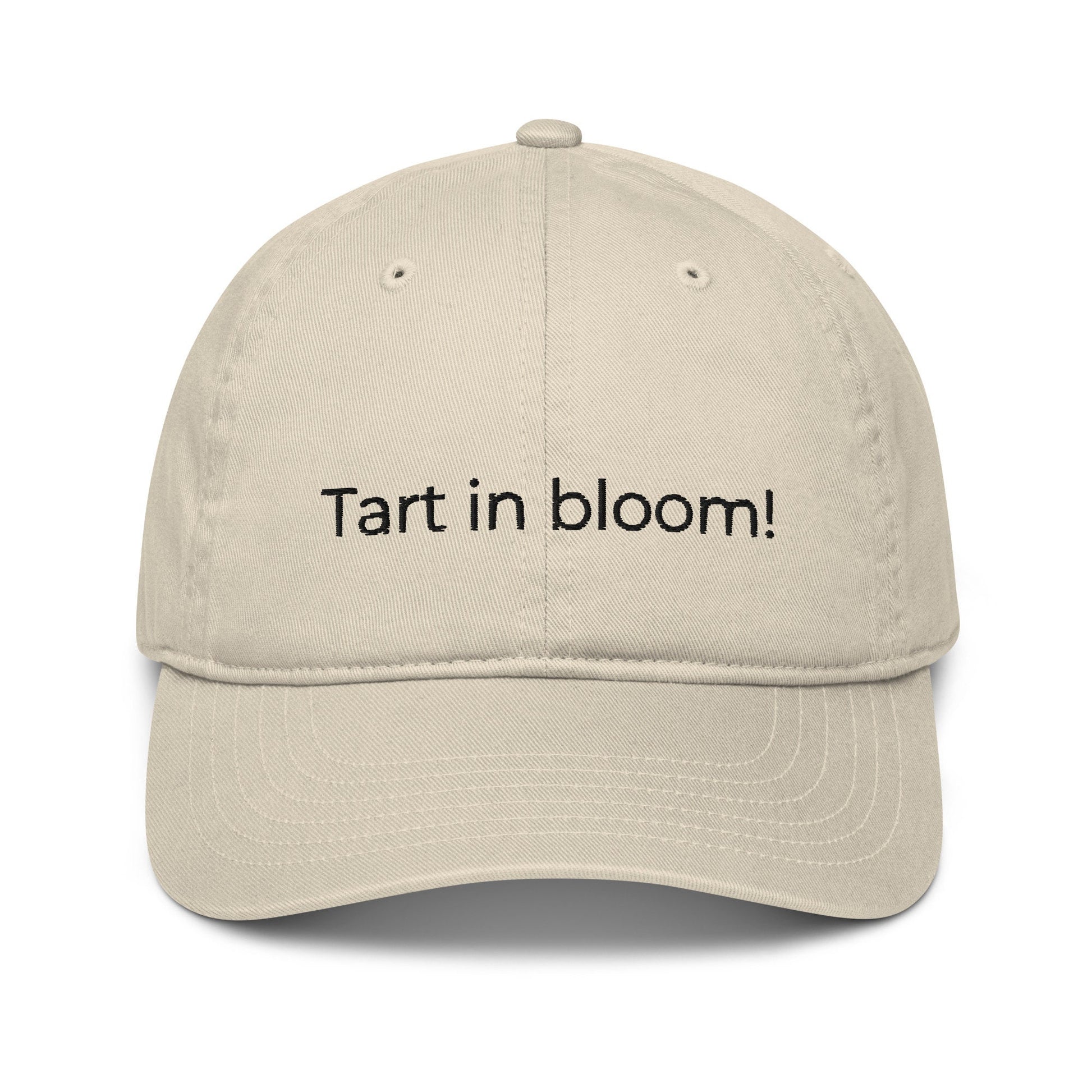 Judgementally Good Co - Unisex Baseball Hat - Tart in Bloom! (Black Text)