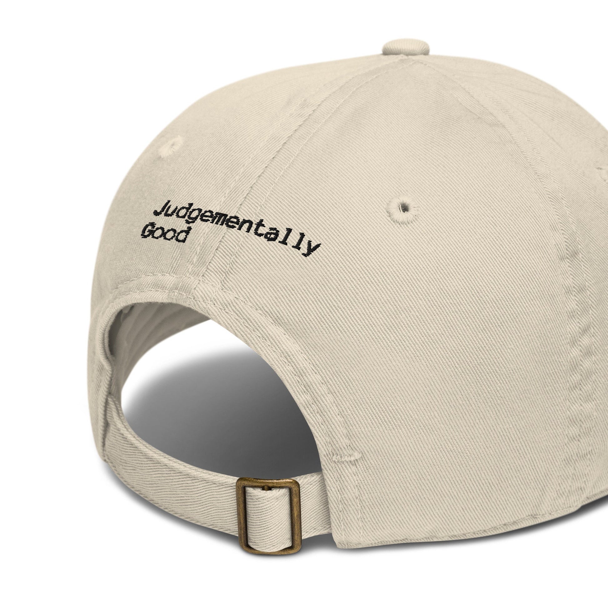 Judgementally Good Co - Unisex Baseball Hat - Tart in Bloom! (Black Text)