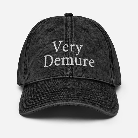 Very Demure Vintage Hat